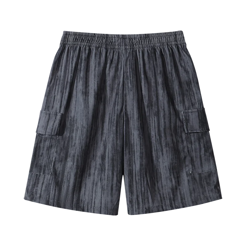 Hip Hop Fashion Bermuda Shorts for Men Summer Appliques Tie-dye Cargo Short Pants New Sports Beach Baggy Y2K Streetwear Shorts
