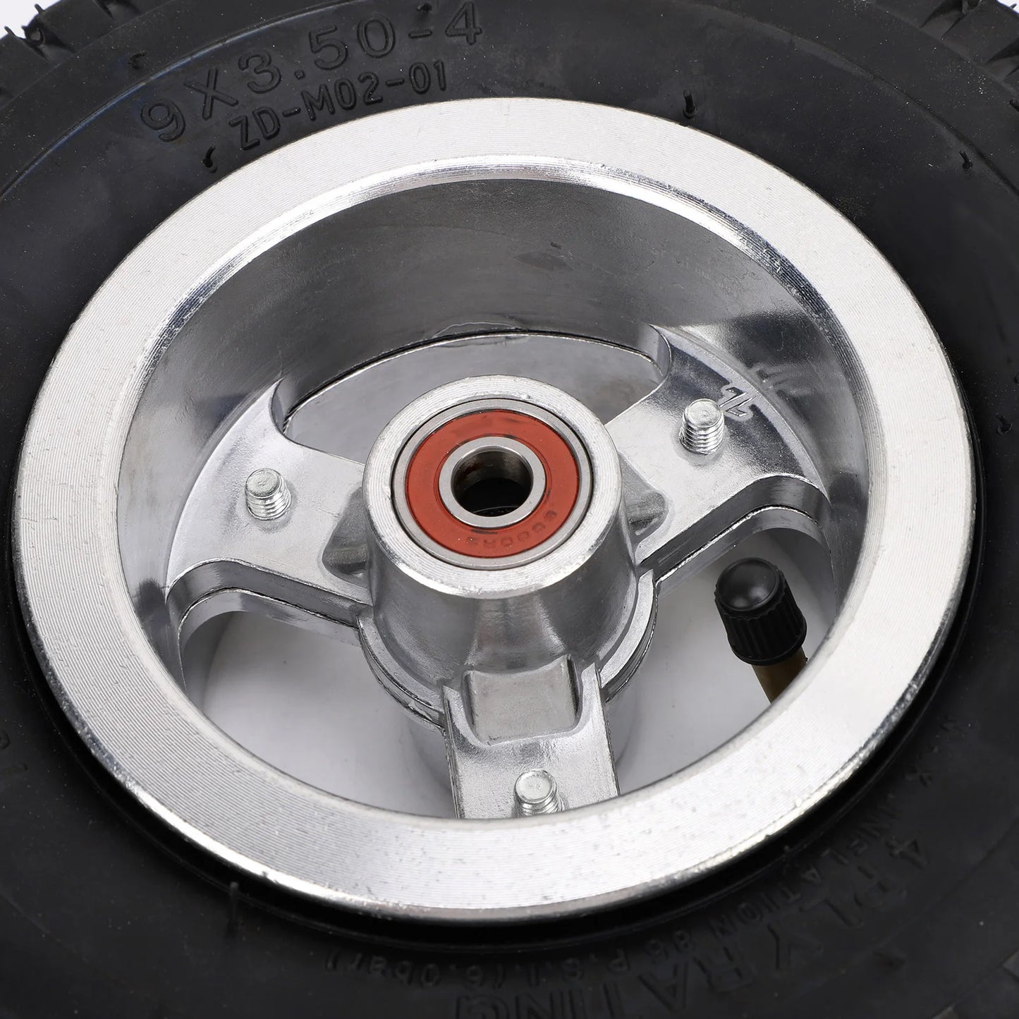 4 Inch Go Kart Tires, 4 Inch Off-Road Tires with Metal Hub, High Traction for Go Karts and Mini Vehicles