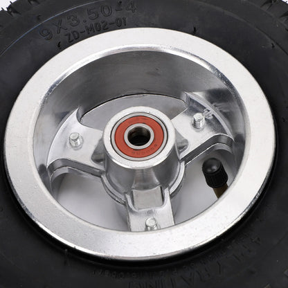 4 Inch Go Kart Tires, 4 Inch Off-Road Tires with Metal Hub, High Traction for Go Karts and Mini Vehicles