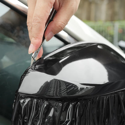 Glossy Black Car Vinyl Wrap Film Personalization Waterproof PVC Car Decoration PET Decal Motorcycle Auto Body Protective Film