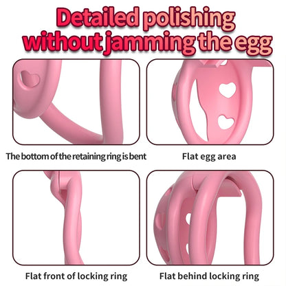 Chastity Cage Penis Ring Cock Cage Fetish Sissy BDSM Sex Toys for Men Gay Adult Fetish Gear Male Urethral Train Chastity Device