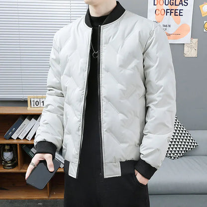 Outdoor Coat Leisure Cotton-padded Jackets Couple Pure Cotton-padded Jacket Thickened Cotton-padded Jackets and Down Jackets Men