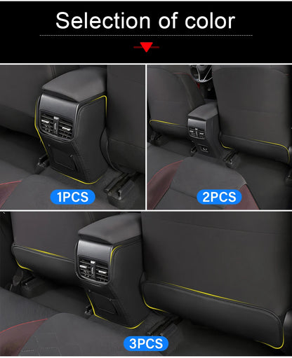 For Toyota Corolla Cross XG10 2021 2022 2023 2024 2025 Hybrid Car Seat Back Kick-Proof Mat Anti Dirty Protect Pad Accessories