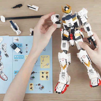 952PCS Mecha Building Blocks Deformation Mechanical Armor Figures Model Bricks Toys Creative Decoration Kids Toys Birthday Gifts