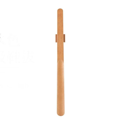 Useful 30/55cm Magnetic Shoehorn Wooden Handle No-Bend Shoe Puller Flexible Long shoe Lifter for Elderly, Pregnant Women