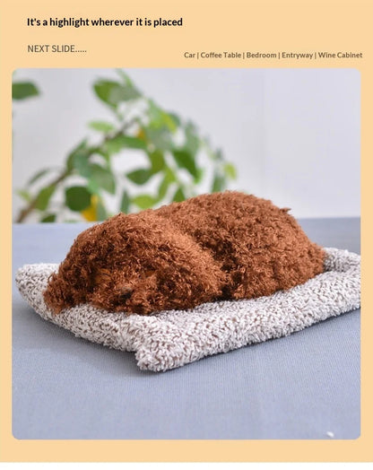 Car Activated Carbon Car Interior Decoration Simulation Dog Center Console Car Supplies Bamboo Charcoal Dog Doll Ornaments