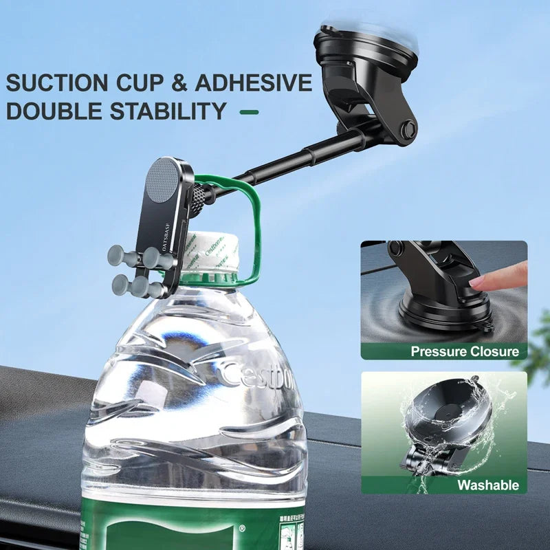 Eary for Z fold 7 6 5 Car Phone Holder Stand Mount Dashboard Suction Cup Bracket 360°Rotate for Samsung S26 S25 iPhone 17 Xiaomi