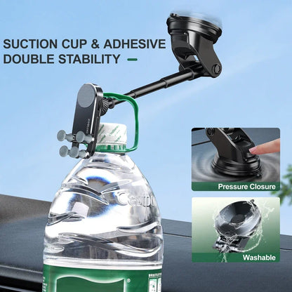 Eary for Z fold 7 6 5 Car Phone Holder Stand Mount Dashboard Suction Cup Bracket 360°Rotate for Samsung S26 S25 iPhone 17 Xiaomi