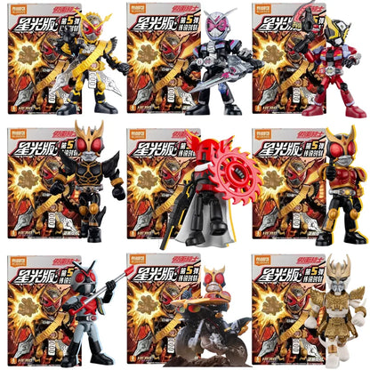 Blokees Kamen Rider Anime Figure Masked Rider Assembled Toys Saber GEATS Hopper Kuuga Action Figure Assembled Toys