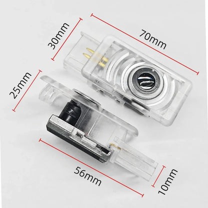 2pcs For Buick Regal 2009-2014 Lacrosse 2010-2020 Encore 2014-2016 Accessories HD Led Welcome Light Car Door Projector Lamps