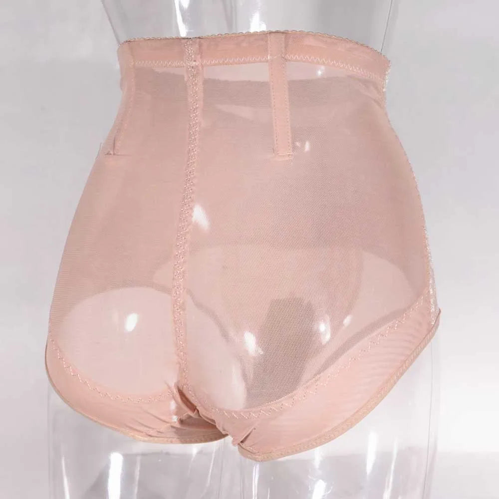 Men's Breathable Body Shapers Panties Elastic High Waist Butt Lifter Underwear Sexy Male Shaping Briefs Underpants