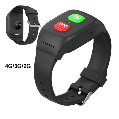 2026 Elderly GPS Tracker 4G alarm Tracking Bracelet Health monitor S8 SOS IP67 Waterproof Locator Fall Alert Tracker