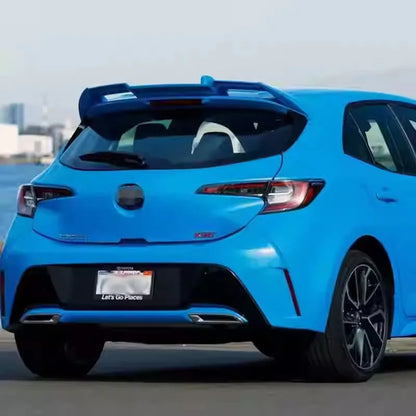 For Toyota Corolla Hatchback 2019-2024 Rear Roof Spoiler Trunk Wing Lip Middle Wing Body kits Diffuser Tail Fin Accessories