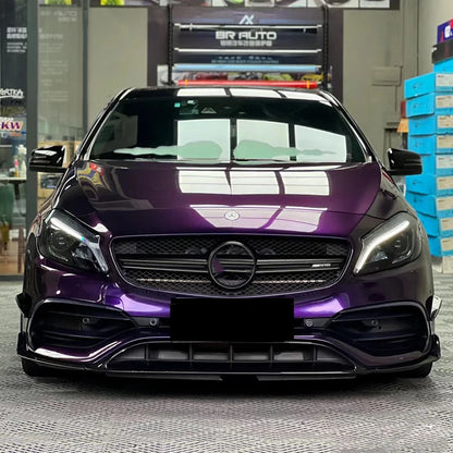 Premium PET High Glossy Midnight Purple Vinyl Wrap Film Car Wrapping Motorcycle DIY Sticker Decal Air Release Self Adhesive
