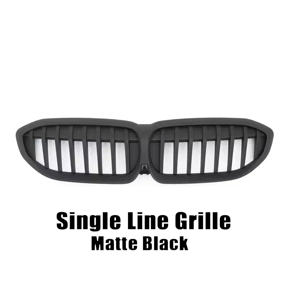 XVIP Front Bumper Kidney Grill Diamonds Style Grille For BMW 3-Series G20 G21 2019-2022 318i 320i 320d 330i 340i 340d M Sport