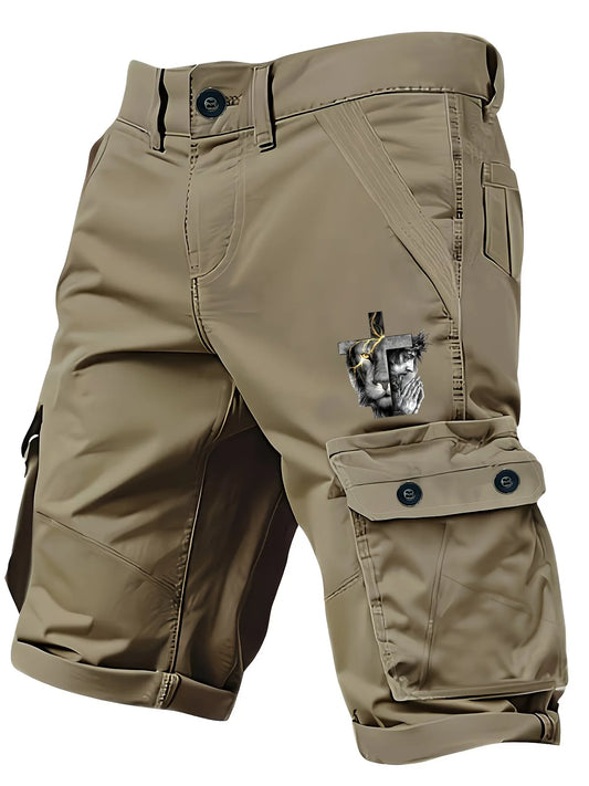 Men's Stylish & Versatile Multi-Pocket Cargo Shorts The Ideal Choice for Outdoor Activities Casual Vacations and Daily Commuting