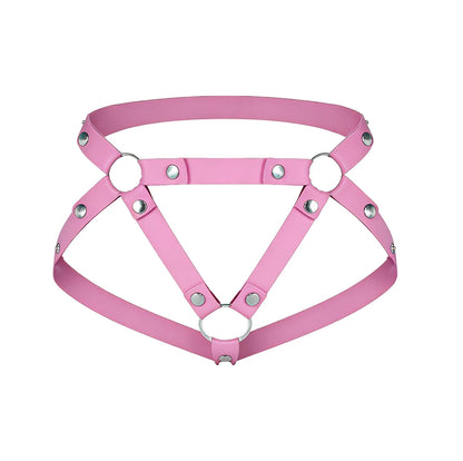 JS Multi Style Elastic Band Auxiliary Chastity Belt For Male Chastity Cage Lock Underwear Harness Scrotum Ring Sex Toys Men