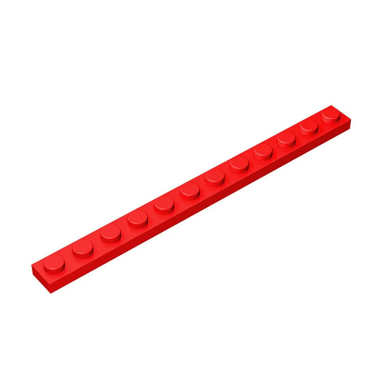 200pcs MOC Plate 1 x 12 Compatible 60479 Assembles Particles Building Blocks Parts DIY block bricks Tech Parts Toys