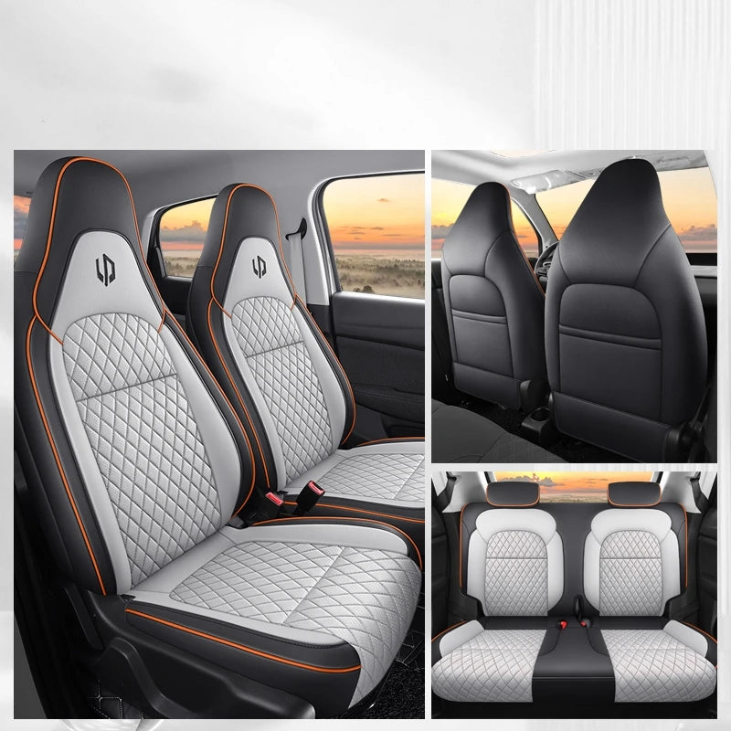 Car Seat Cover Specific Customize for Leapmotor T03 Full Covered with Front and Rear Full Complete Set