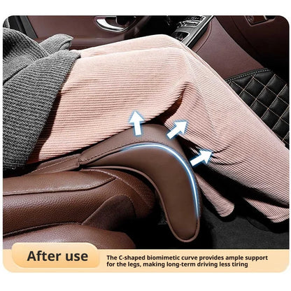 SEAMETAL Universal Car Seat Cushion Memory Foam Auto Seat Cover Leg Support Extender Thicken Pad Mat for Car Accessories