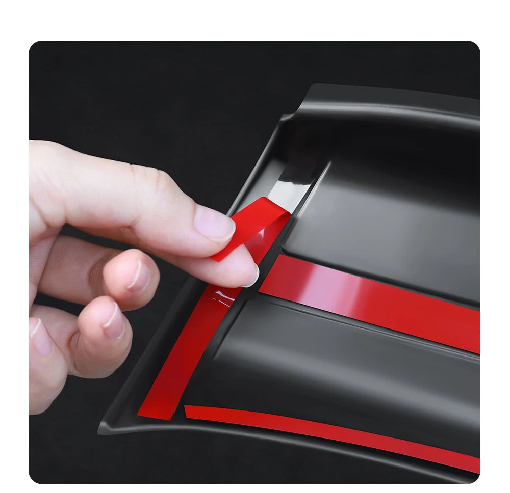 YZ For Tesla Model Y Juniper 2026 Trunk Sill Plate Protector TPE Rubber Protector Tesla Threshold Bumper Pad Prevent Scratching