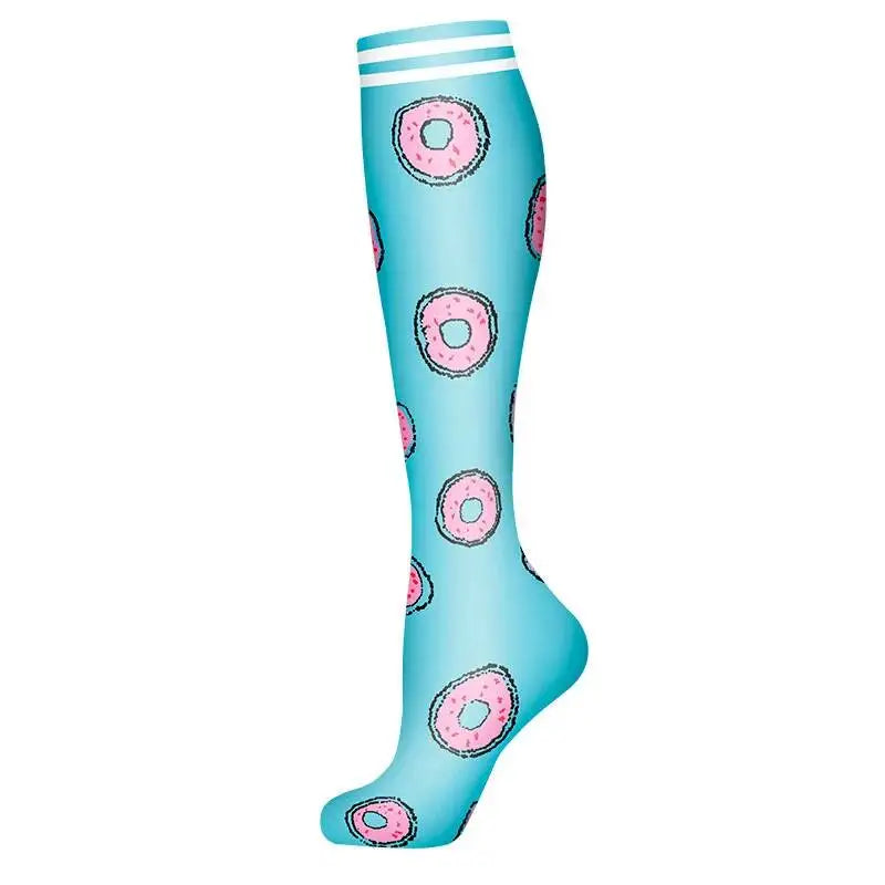 New Compression Socks Varicose Vein Nurse Sports Running Calf Pressure Stockings Protect Bare Feet Support Gradient Pressure