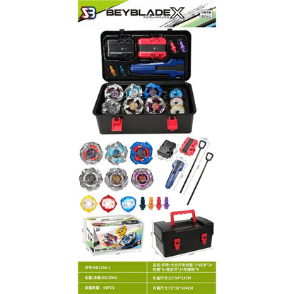 New alloy gyro attack suit with two-way transmitter combat gyro tool storage box gift Hurricane CX BX alloy gyro vs PK game.