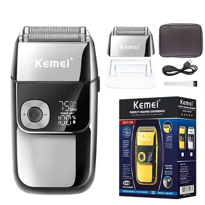 Kemei KM-5027 Original Cordless Electric Hair Clipper Rechargeable Hair Trimmer KM-2028 Shaver for Men USB Charging Razor Barber