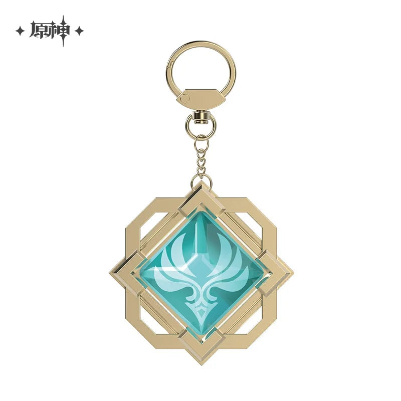 Sunsyea Genshin Impact Official Merch miHoYo Original Authentic Eyes of God Keychain Mondstadt Liyue Inazuma