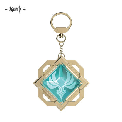 Sunsyea Genshin Impact Official Merch miHoYo Original Authentic Eyes of God Keychain Mondstadt Liyue Inazuma