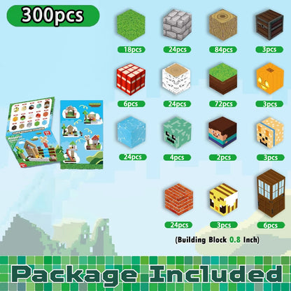 Magnetic Building Blocks Mine World Magnetic Forest House Lava Brick Cube Toys Set STEM Sensory 2026 Gift for 3+ Boy Girl Kid