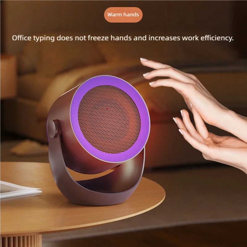 Office Home Small Desktop Electric Heater Wall Mounted Heater Dormitory Home Heating Artifact