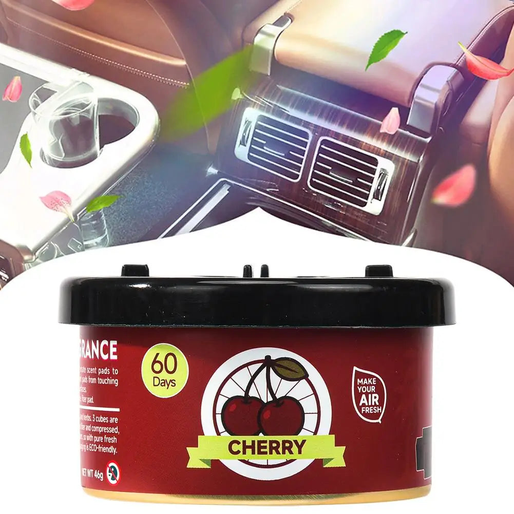 Car Air Freshener Bubble Gum Scent Cans Odor Eliminator With Lid Essential Long-Lasting Strong Fragrance For Auto Toilet Supplie
