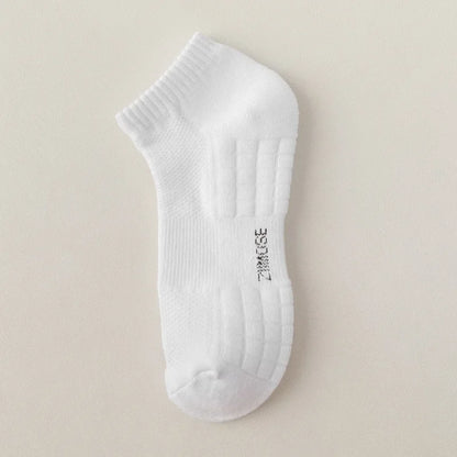 1pc 4pcs 5pcs 10pcs Socks Men's Cotton Spring Towel Bottom with Velvet Mid-tube White Stockings Thickened Sports Basketball Sock