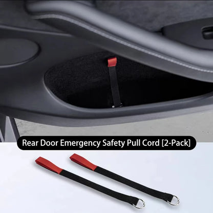 For Tesla Model Y Juniper 2025+ Door Side Storage Box Fully Covered Door Storage Tray TPE Front And Rear Door Side Storage Boxes