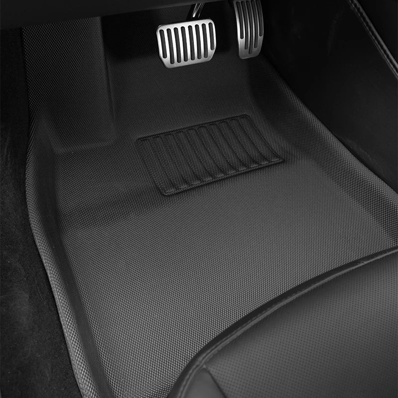 For Tesla Model 3 XPE Floor Mats Black Pad Foot Pad Tesla Liner Fully Surrounded Floor Mats  left-hand drive right rudder