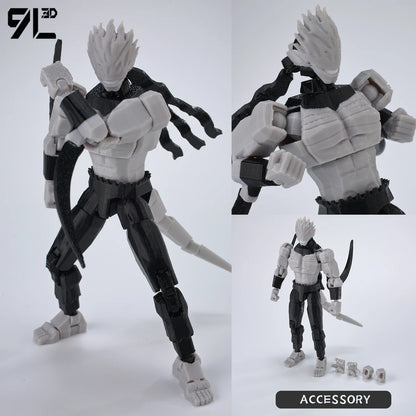 9L 3D Printed Anime Jujutsu Kaisen Sukuna Lucky13 Dummy 13 Movable Shapeshift T13 Action Figures Mannequin Toys for Collectors