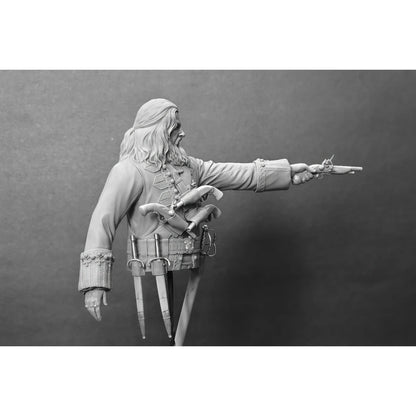 1/10 scale resin unpainted model kit, bust, military theme, unassembled and unpainted GK