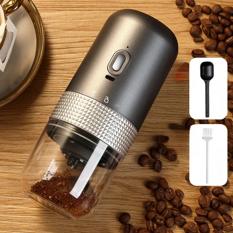 Electric Coffee Grinder USB Wireless Professional Ceramic Grinding Core Coffee Beans Mill Portable Coffee Maker Accessories