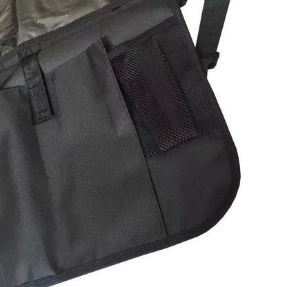 Car Seat Organizer Seat Back Storage Bag Rear Anti-wear Anti-kick Pad For FIAT 500 500C 2012 500X 500L Fiat 695 Car Accessories