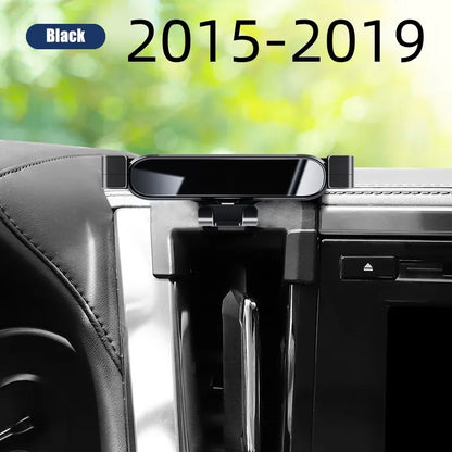 Car Phone Holder For Toyota Alphard 2015 - 2023 ANH30 Styling Bracket GPS Stand Rotatable Support Mobile Accessories