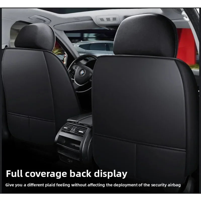 Full Coverage Pu Leather Car Seat Covers for BYD ATTO 3 Dolphin Seal Song PLUS Ora 03 Pro Sea Lion 07 Car Accessories