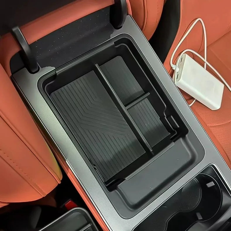 For BYD ATTO 8 SEALION 8 DMI DMP Armrest Storage Box Organizer 2025 2026 Interior Accessories