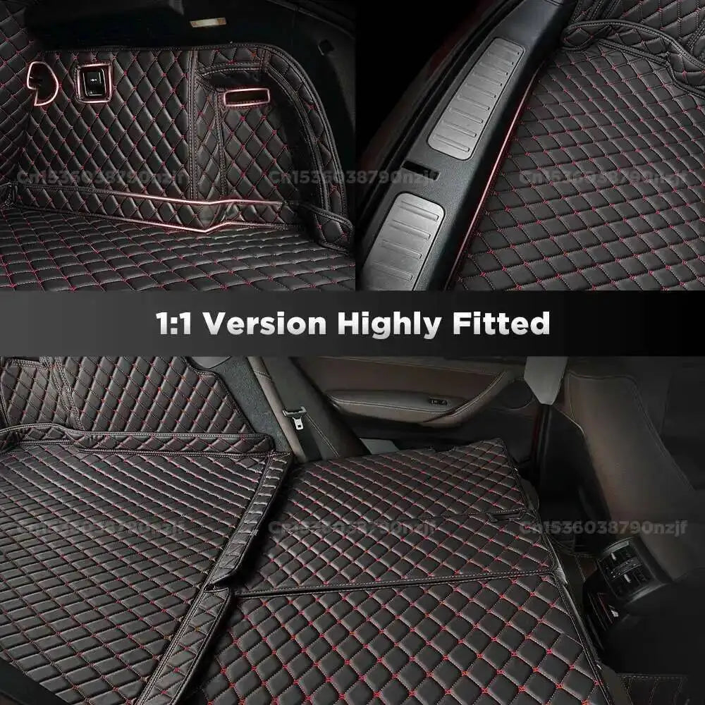 For BMW X6 E71 2008-2014 F16 2015-2019 G06 2020-2025 Auto Full Coverage Trunk Mat Car Cargo Liner Interior Accessories