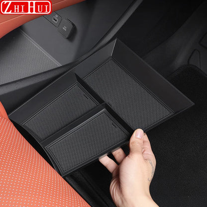 For BYD Sealion 8 Atto 8 Tang L Car Central Control Armrest Storage Box Lower Screen Storage Interior Modification Accessories