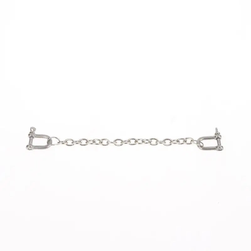 DIY Metal Tool Lock Elliptical Metal Ring Chain Bdsm Home Men's And Women's Slave Restraint Tool Parts Accessories Sex Products