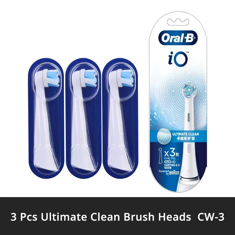 Oral B IO Series Replacement Brush Heads for Oral-B IO 2/3/5/7/8/9 Electric Toothbrushe Gentle Care Ultimate Clean Radiant White