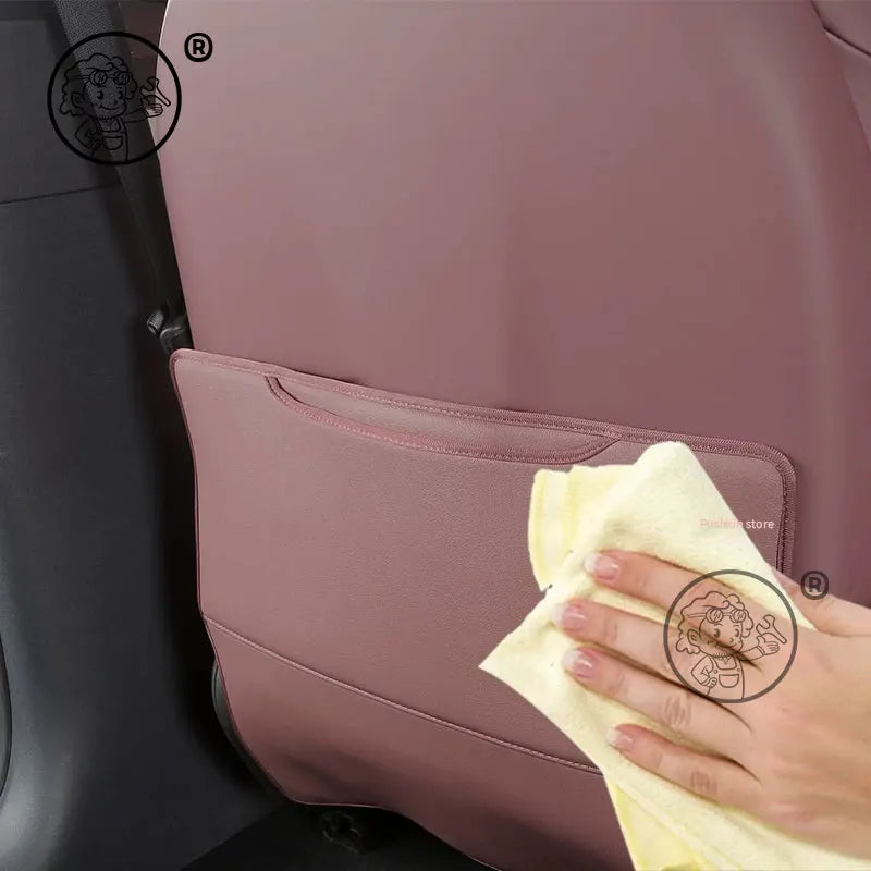 For BYD Seal 7 DMI SEAL 07 DMI 2025 2026 Car Seat Back Anti Kick Pad Interior Anti Dirty Leather Protector pad Car Accessories