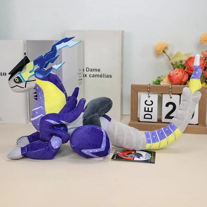 Pokemon Scarlet&Violet Koraidon Plush Toys Miraidon Stuffed Doll Adorably Anime Toys Hobbies Cartoon Xmas Present Birthday Gifts