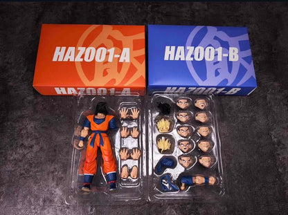 IN-STOCK HA TOYS Son Gohan One-armed Action Figure Dragon Ball Figures Missing Arm Gohan Eagle Hero Figures HAZ002 & HAZ003 Toy